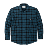 Alaskan Guide Flannel Shirt, Midnight / Black