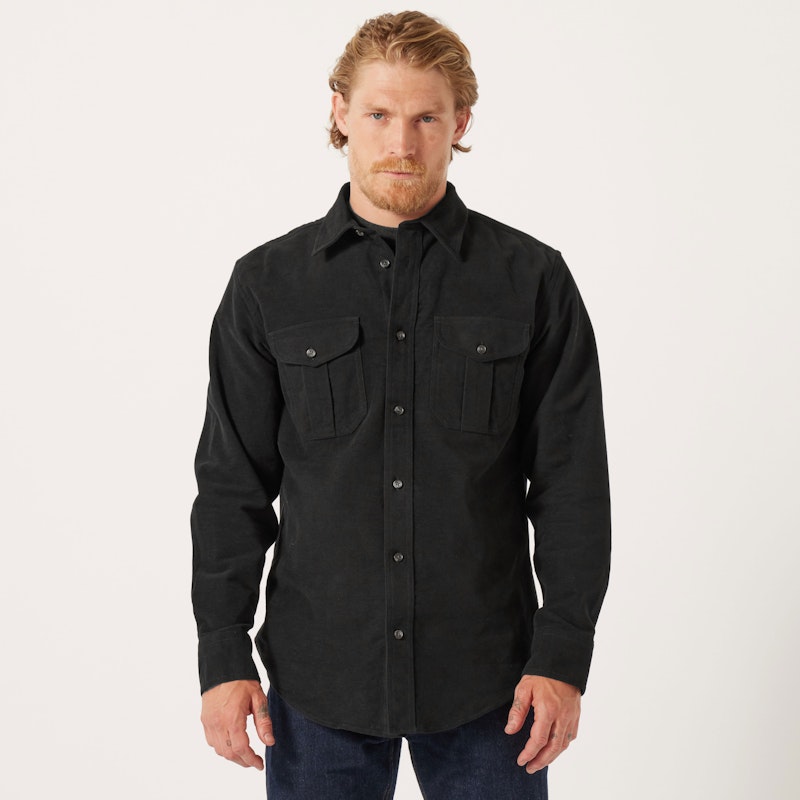 Moleskin Seattle Shirt, Coal