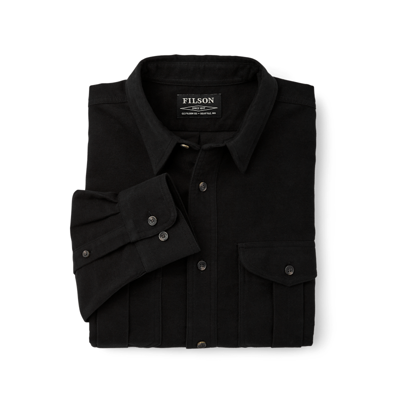 Moleskin Seattle Shirt, Coal