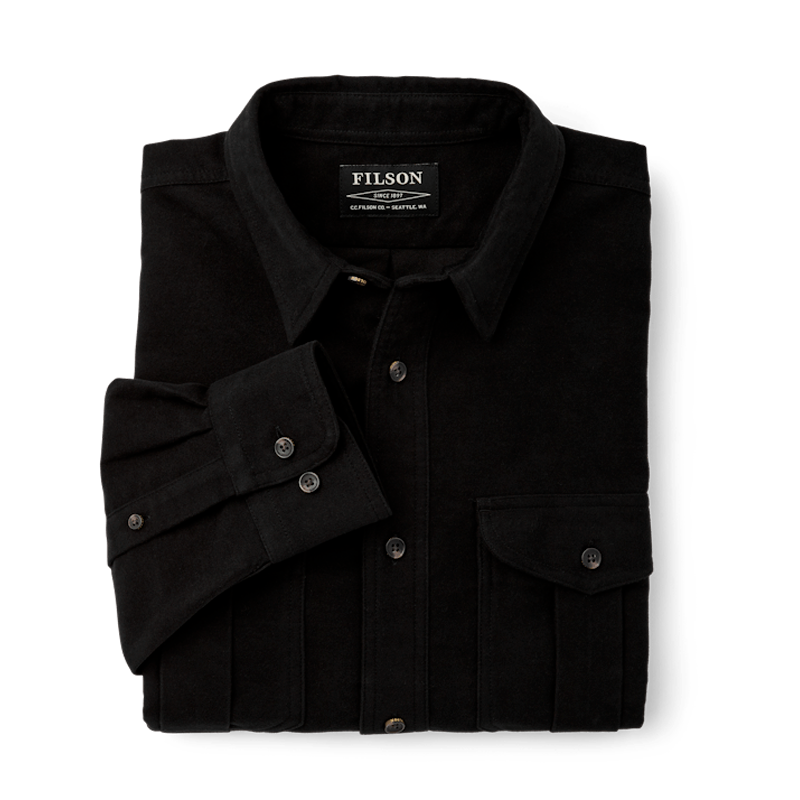 Moleskin Seattle Shirt, Coal
