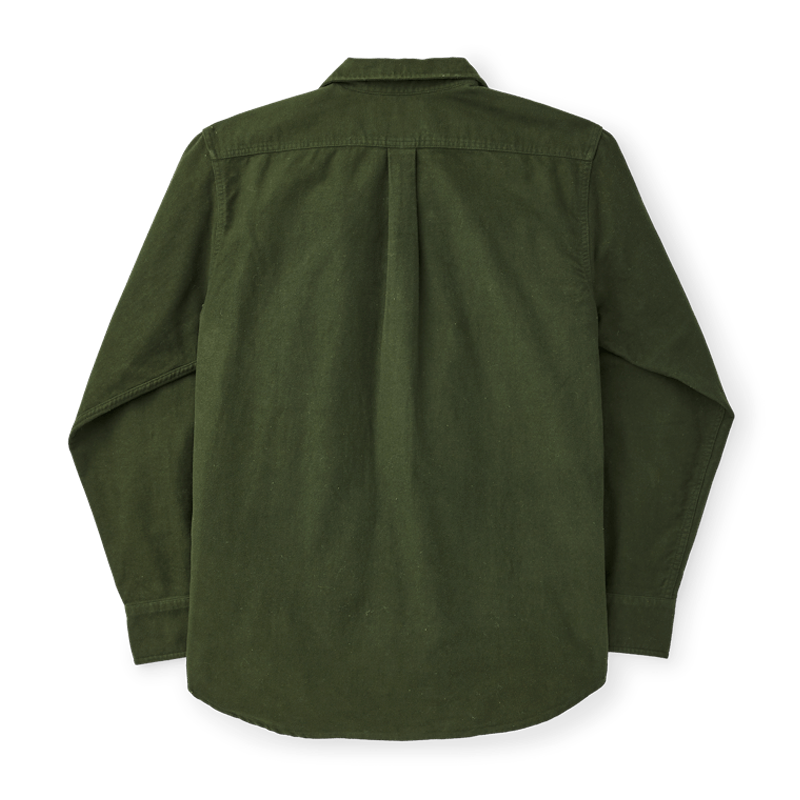 Moleskin Seattle Shirt, Dark Olive