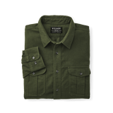 Moleskin Seattle Shirt, Dark Olive