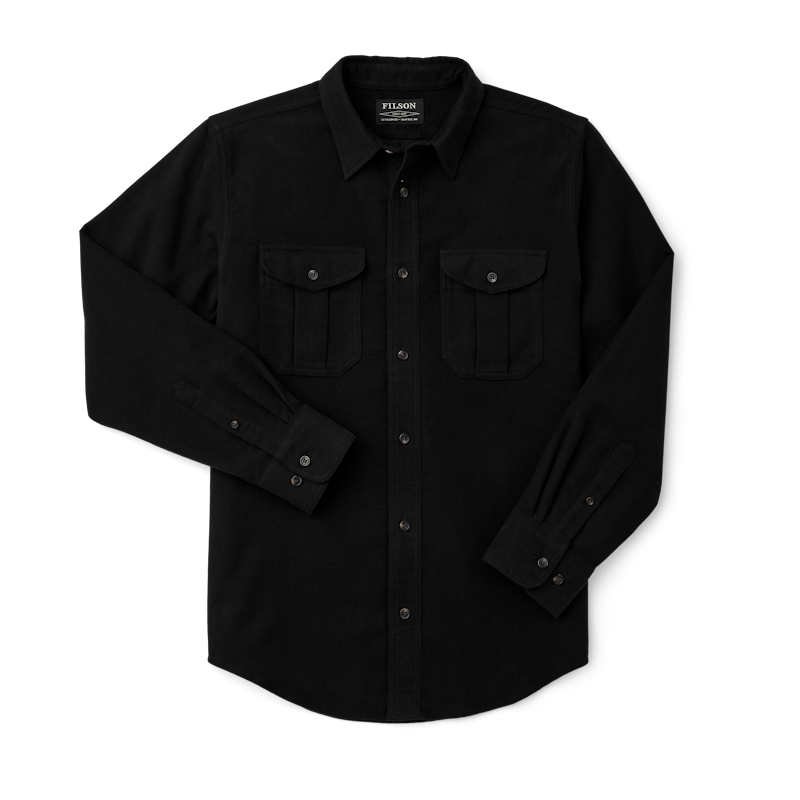 Moleskin Seattle Shirt, Coal