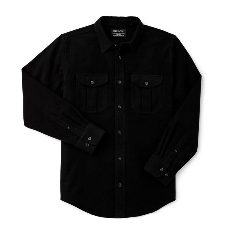Moleskin Seattle Shirt, Coal
