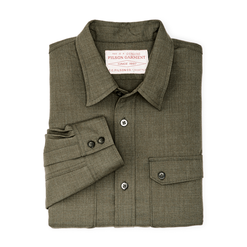 Worsted Wool Guide Shirt