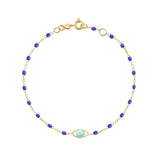 Classic Gigi Eye Bracelet, Bleuet