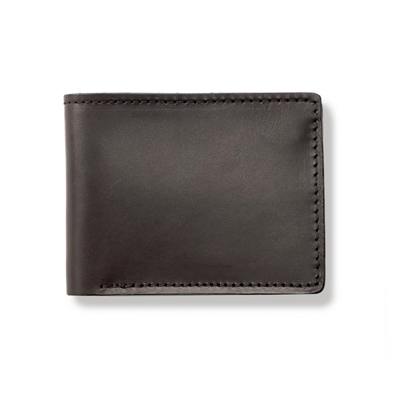 Bifold Leather Wallet, Brown