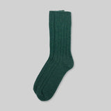Wool Silk Boot Socks, Holly