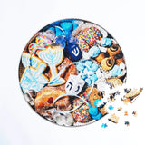 Piecework | Hanukkah Cookie Tin Puzzle