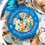 Piecework | Hanukkah Cookie Tin Puzzle