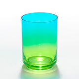 Hand Blown Gradient Glass, Ibiza