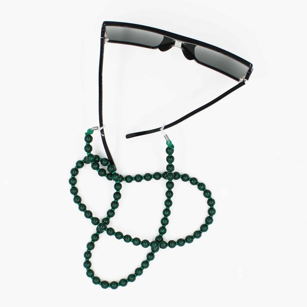 Glasses Chain, Dark Green
