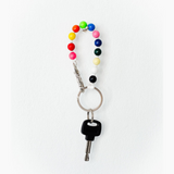 Short Perlen Keychain, Multi Mix