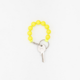 Big Short Perlen Keychain, Neon Yellow