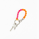 Short Perlen Keychain, Neon Duo