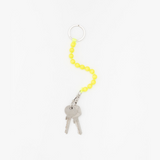 Short Perlen Keychain, Neon Yellow