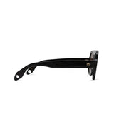 Jane Sunglasses, Gloss Black with Dark Brown Lens