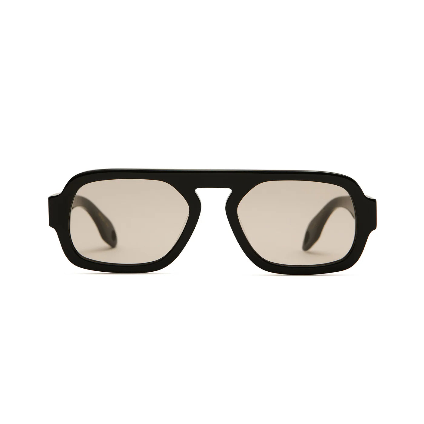 Jane Mini Sunglasses, Gloss Black