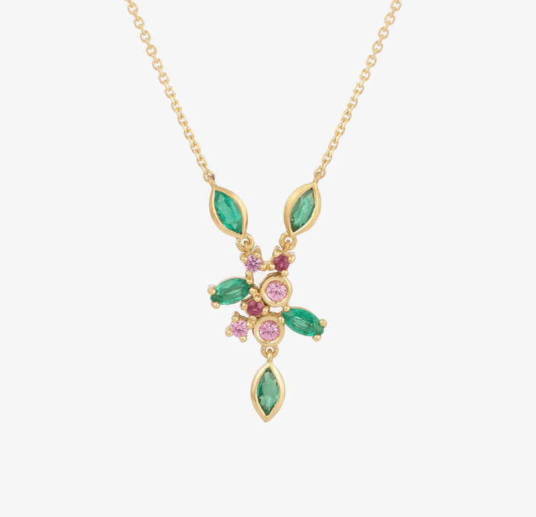 Sophie d'Agon | Camélia Necklace 1, Pink