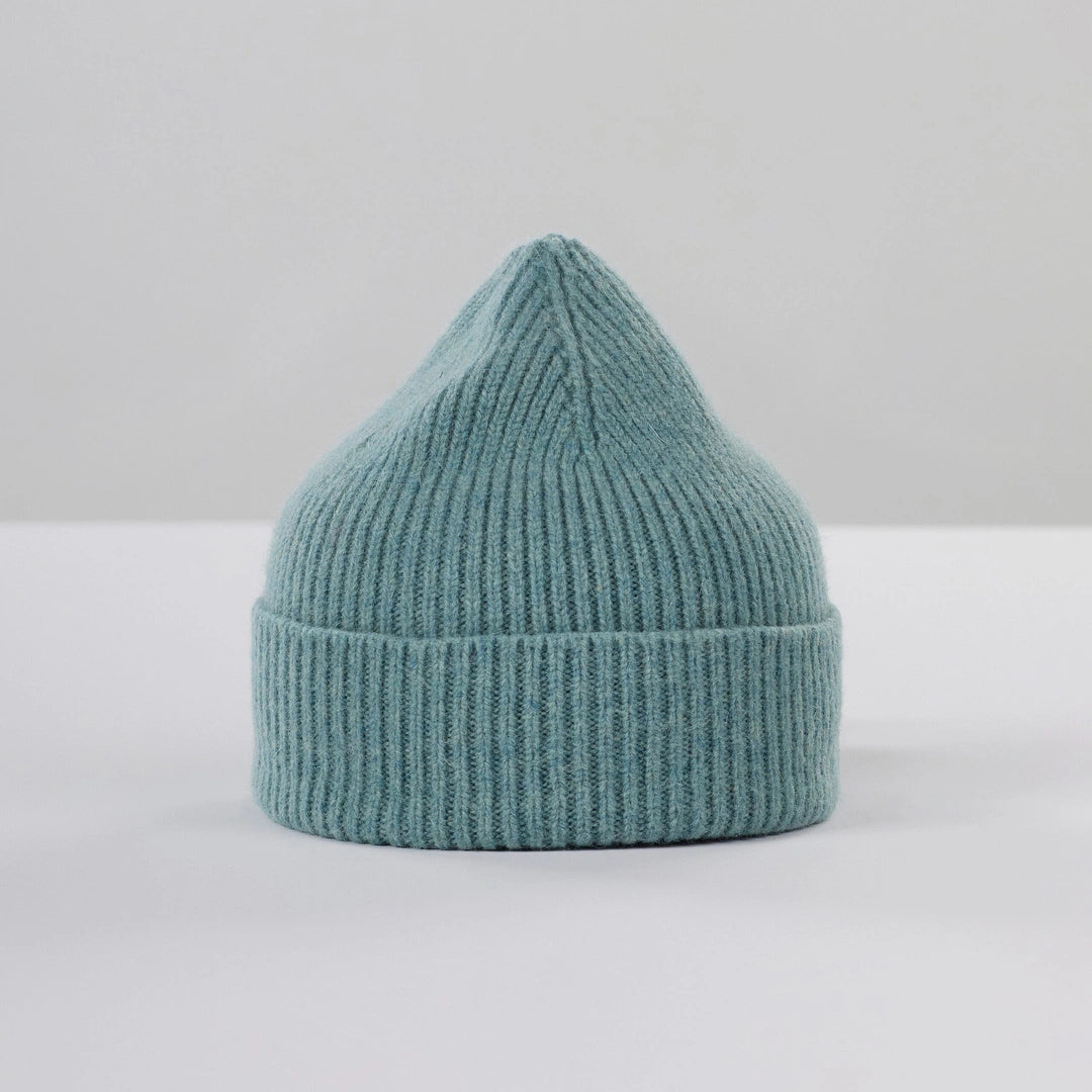 Wool Beanie, Basil