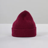Wool Beanie, Wine