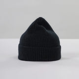 Wool Beanie, Onyx