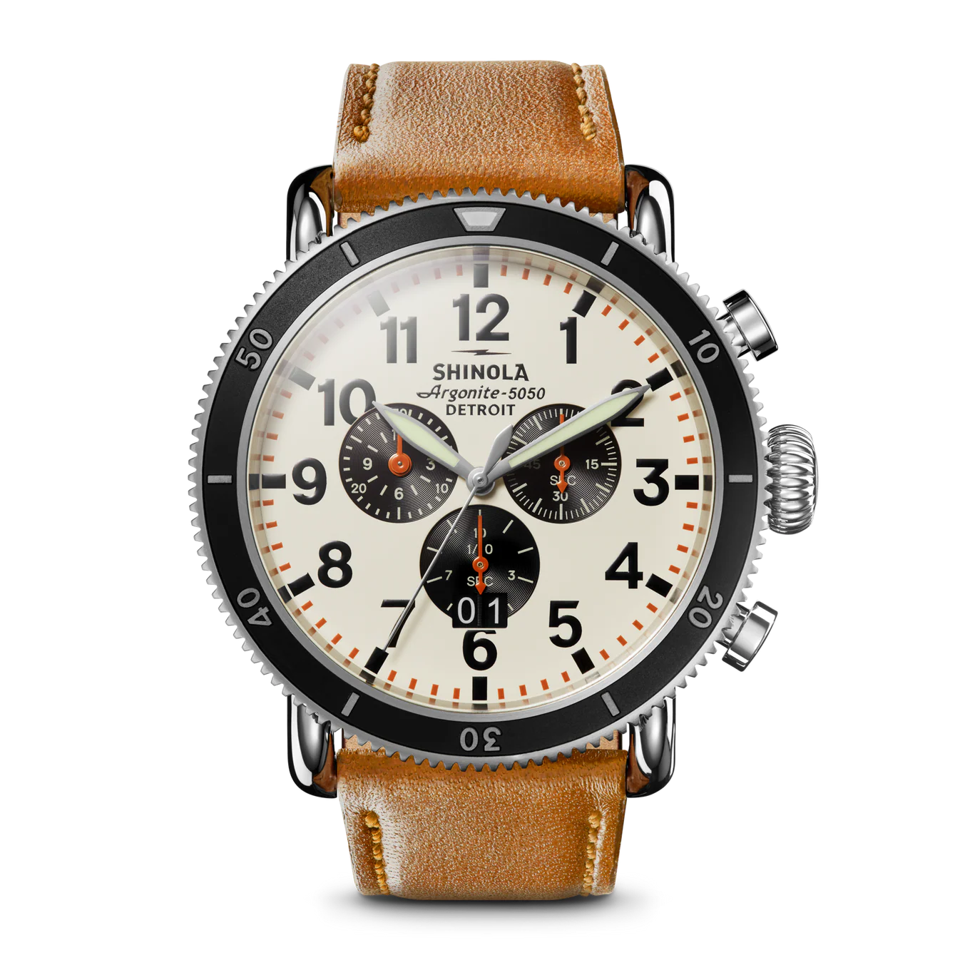 Shinola | 48mn Runwell Sport 3 Eye Chrono Watch