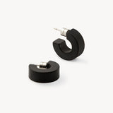 Muse Hoops, Black Matte