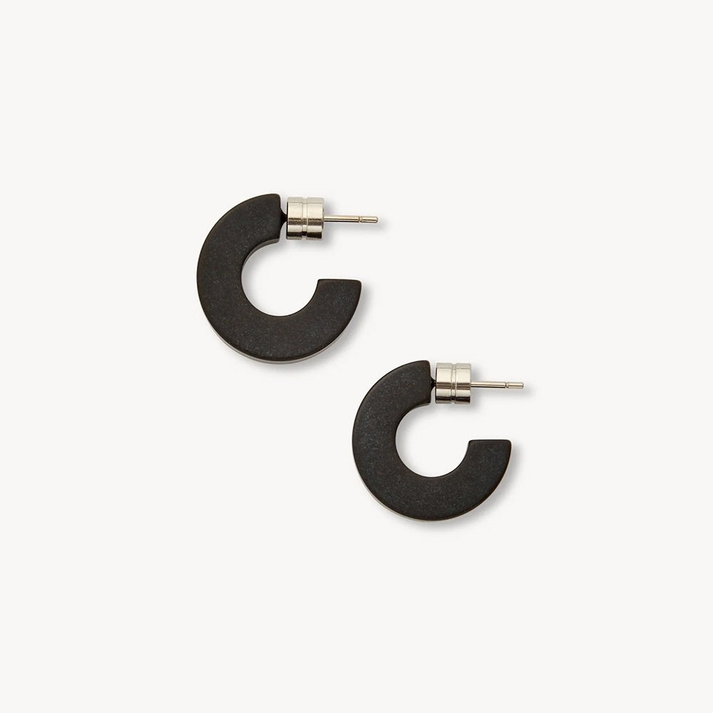 Muse Hoops, Black Matte