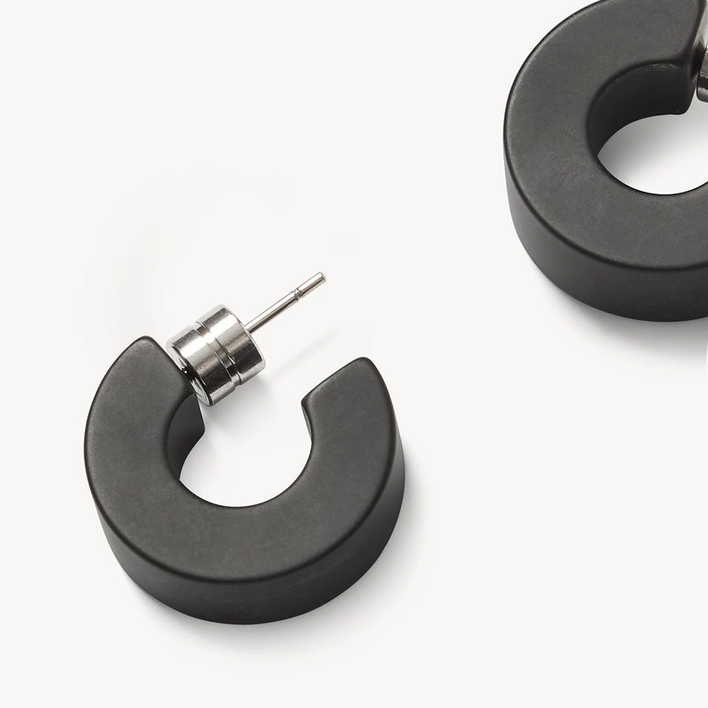 Muse Hoops, Black Matte