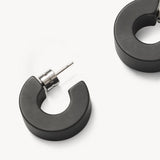 Muse Hoops, Black Matte