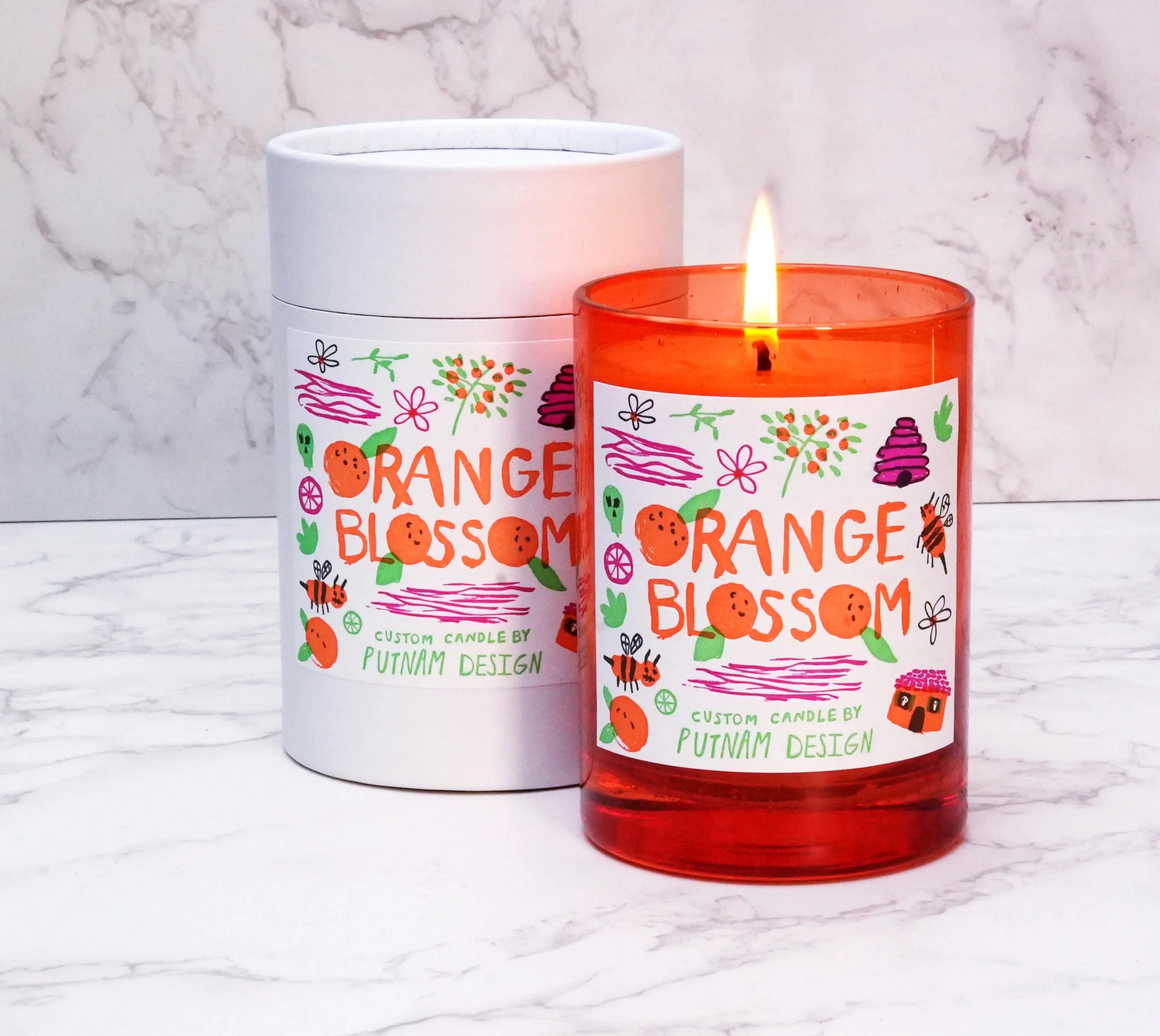 Putnam Design | Orange Blossom Candle