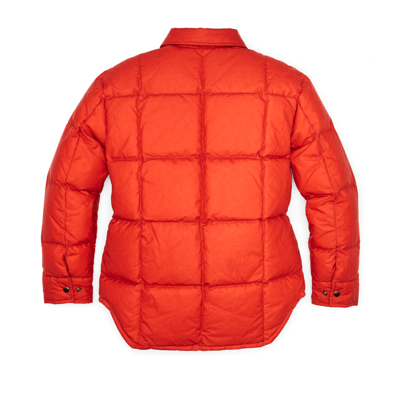 Women's Waxed Down Barn Coat, Campfire