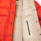 Women's Waxed Down Barn Coat, Campfire