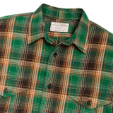 Lightweight Alaskan Guide Shirt, Yellow / Green / Gray Plaid