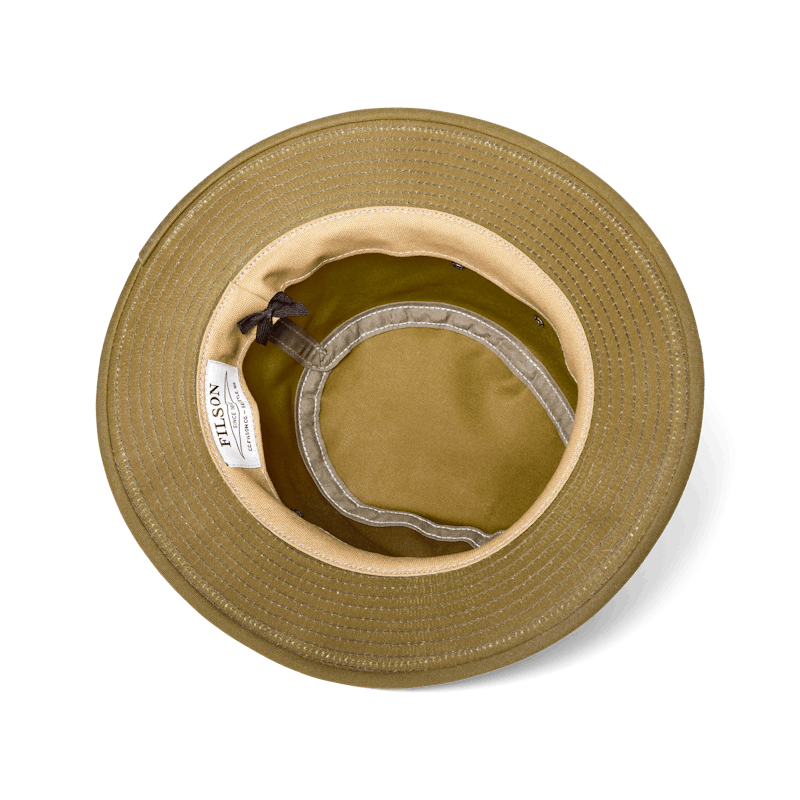 Tin Cloth Packer Hat, Dark Tan