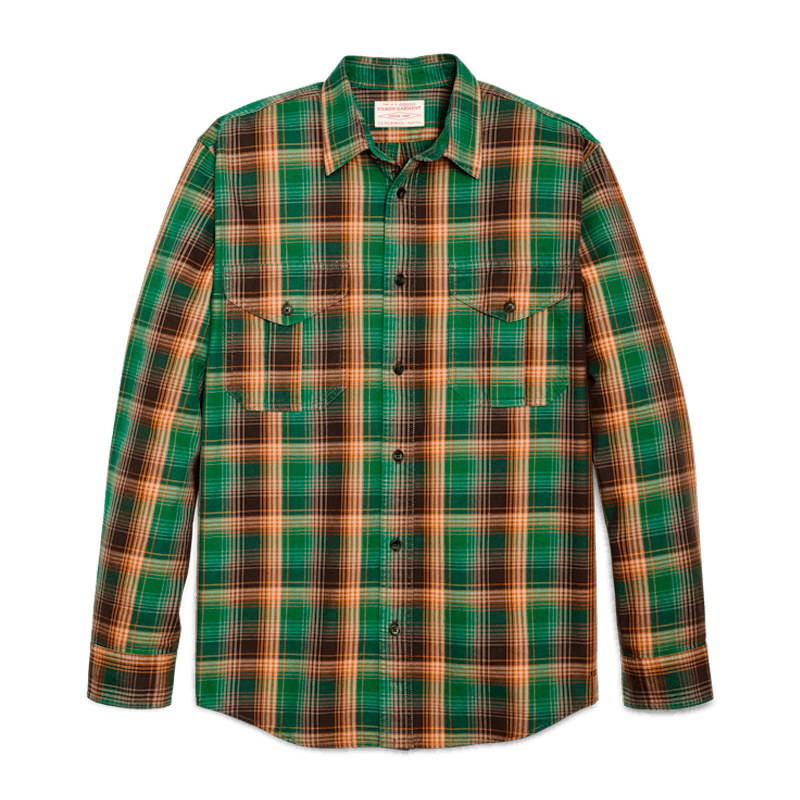 Lightweight Alaskan Guide Shirt, Yellow / Green / Gray Plaid