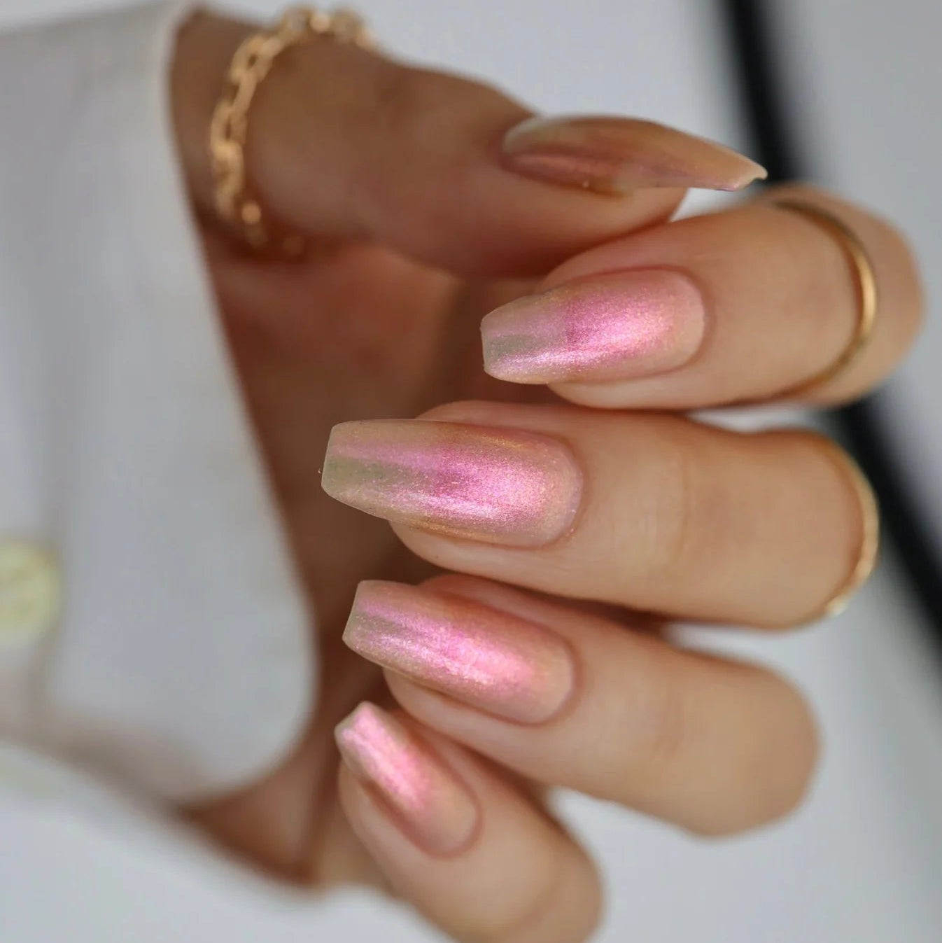 Pink Strawberry Puffs Nail Polish