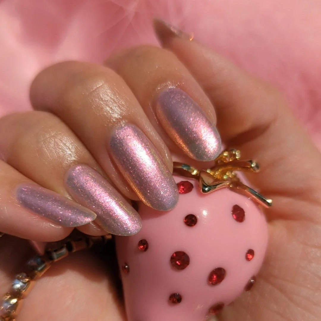 Pink Strawberry Puffs Nail Polish