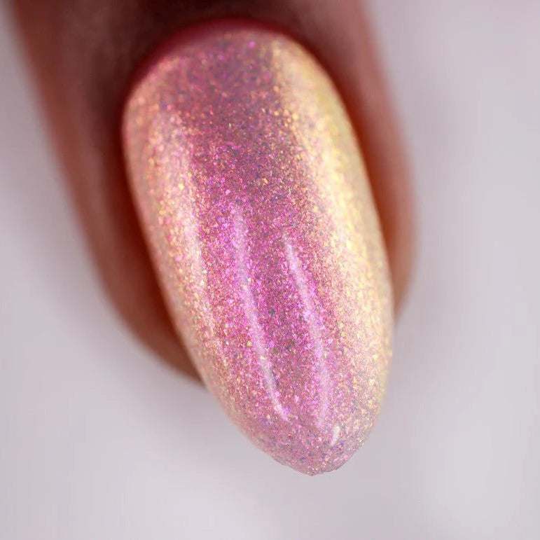 Pink Strawberry Puffs Nail Polish