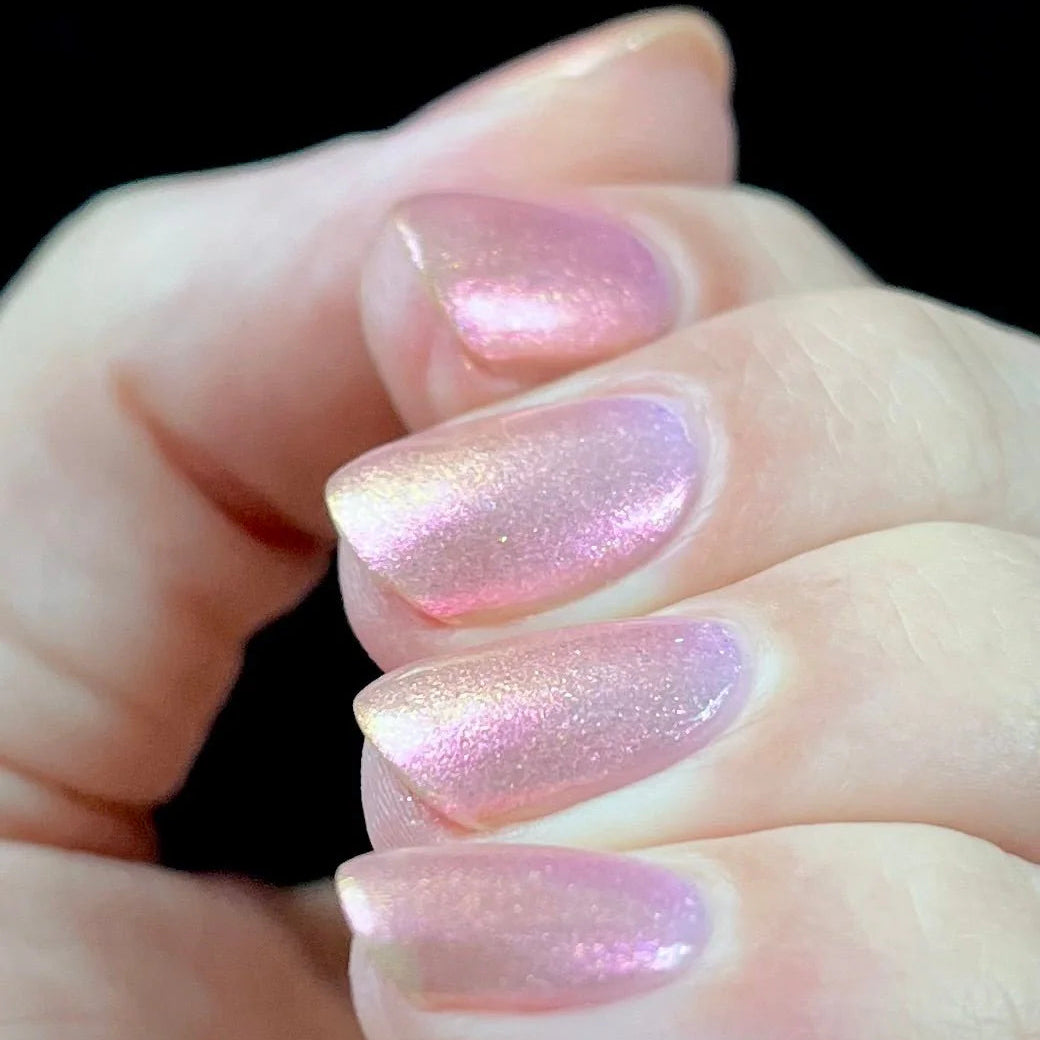 Pink Strawberry Puffs Nail Polish