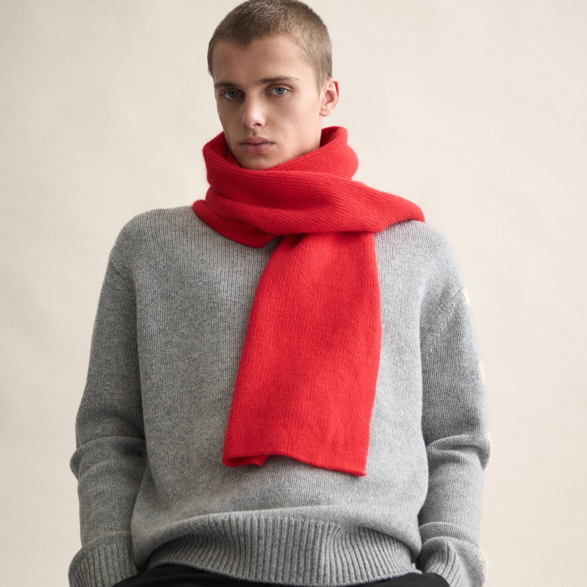 Scarf, Crimson