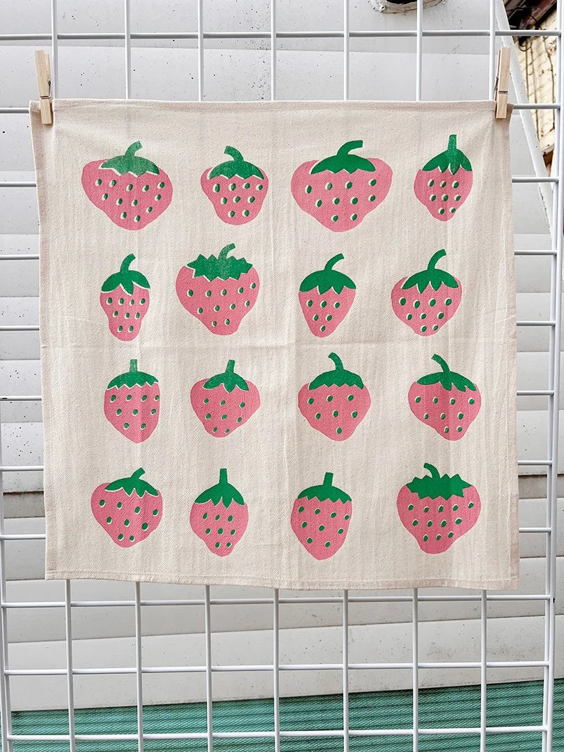 Strawberry Tea Towel