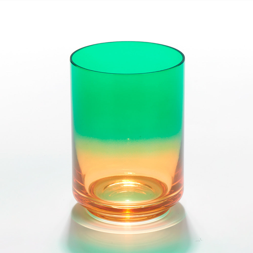 Hand Blown Gradient Glass, Tulum