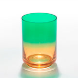 Hand Blown Gradient Glass, Tulum