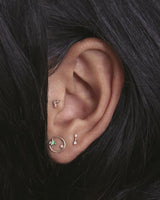 Wwake | Mini Circle Stud Earring (Single)