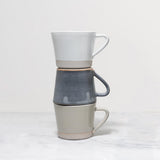 Ceramic Mug with V-Handle