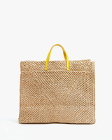 Summer Simple Tote, Dune Raffia