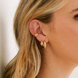 Zoe Chicco | Medium Aura Hoop Earrings