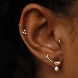 Wwake | Pearl Dewdrop Earrings